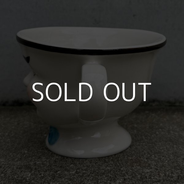 画像4: VINTAGE ANTIQUE BAILEYS CUP ヴィンテージ アンティーク ベイリーズ フェイスカップ / コレクタブル オブジェ ティーカップ マグカップ ノベルティ 陶器 食器 雑貨 G (4)