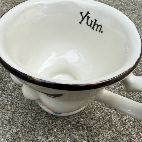 画像7: VINTAGE ANTIQUE BAILEYS CUP ヴィンテージ アンティーク ベイリーズ フェイスカップ / コレクタブル オブジェ ティーカップ マグカップ ノベルティ 陶器 食器 雑貨 I (7)