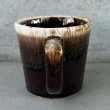 画像3: VINTAGE ANTIQUE MCCOY POTTERY MUGCUP ヴィンテージ アンティーク マッコイ マグカップ コップ 食器 陶器 / コーヒーカップ  ブラウン 茶色 カフェ 喫茶店 店舗什器 アメリカ k (3)