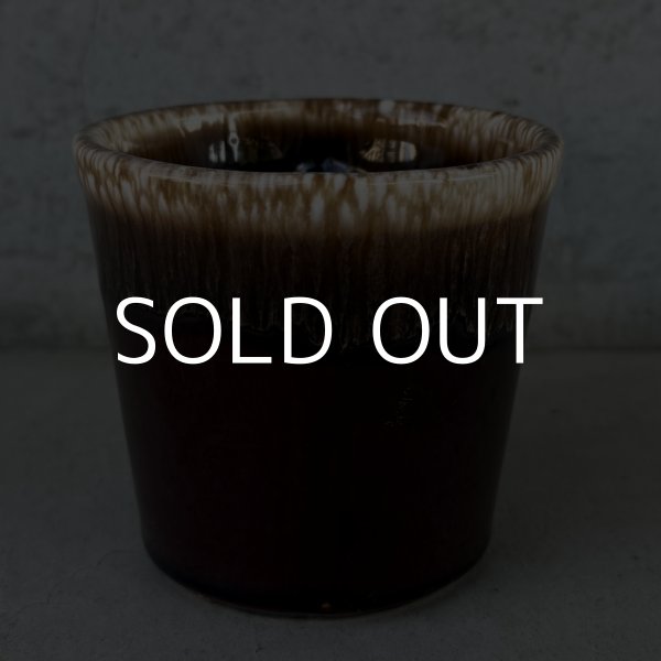 画像4: VINTAGE ANTIQUE MCCOY POTTERY MUGCUP ヴィンテージ アンティーク マッコイ マグカップ コップ 食器 陶器 / コーヒーカップ  ブラウン 茶色 カフェ 喫茶店 店舗什器 アメリカ m (4)