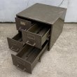 画像5: VINTAGE ANTIQUE CABINET ヴィンテージ アンティーク メタルキャビネット ファイルキャビネット 棚 / インダストリアル 収納 ガレージ パーツ 工具入れ 鉄 店舗什器 工業用 (5)