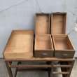 画像7: VINTAGE ANTIQUE DESK ヴィンテージ アンティーク デスク 片袖机 / 学習机 ワークデスク 家具  ウッド 木製 店舗什器 古民家 古道具 うぶだし 日本 (7)