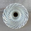 画像4: VINTAGE ANTIQUE OPALESCENT GLASS ヴィンテージ アンティーク 吊り下げライト オパールセントガラス 照明 / ライト ランプ ペンダントライト ガラスシェード 天井照明 E26 店舗什器 アメリカ USA (2) (4)