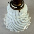 画像6: VINTAGE ANTIQUE OPALESCENT GLASS ヴィンテージ アンティーク 吊り下げライト オパールセントガラス 照明 / ライト ランプ ペンダントライト ガラスシェード 天井照明 E26 店舗什器 アメリカ USA (2) (6)