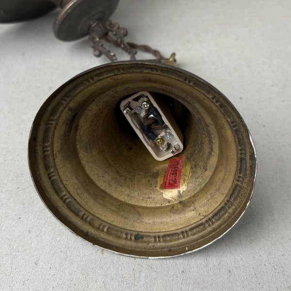 画像9: VINTAGE ANTIQUE LIGHT ヴィンテージ アンティーク シャンデリア 吊り下げライト  照明 / 2灯 ライト ペンダントライト 天井照明 店舗什器 E26 アメリカ USA (2) (9)