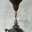 画像5: VINTAGE ANTIQUE LIGHT ヴィンテージ アンティーク シャンデリア 吊り下げライト  照明 / 2灯 ライト ペンダントライト 天井照明 店舗什器 E26 アメリカ USA (2) (5)