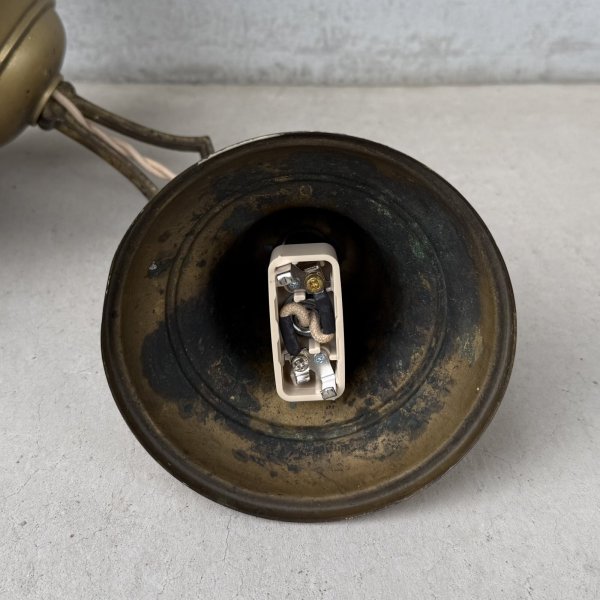 画像9: VINTAGE ANTIQUE LIGHT ヴィンテージ アンティーク シャンデリア 吊り下げライト  照明 / 2灯 ライト ペンダントランプ HUBBELL 天井照明 店舗什器 E26 アメリカ USA (4) (9)