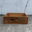 画像2: VINTAGE ANTIQUE WOOD CRATE WOODEN BOX CITRON ヴィンテージ アンティーク ウッドボックス 木箱 / コレクタブル 収納 ケース アドバタイジング 企業物 店舗什器 アメリカ  (2)