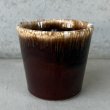 画像4: VINTAGE ANTIQUE MCCOY POTTERY MUGCUP ヴィンテージ アンティーク マッコイ マグカップ コップ 食器 陶器 / コーヒーカップ  ブラウン 茶色 カフェ 喫茶店 店舗什器 アメリカ k (4)