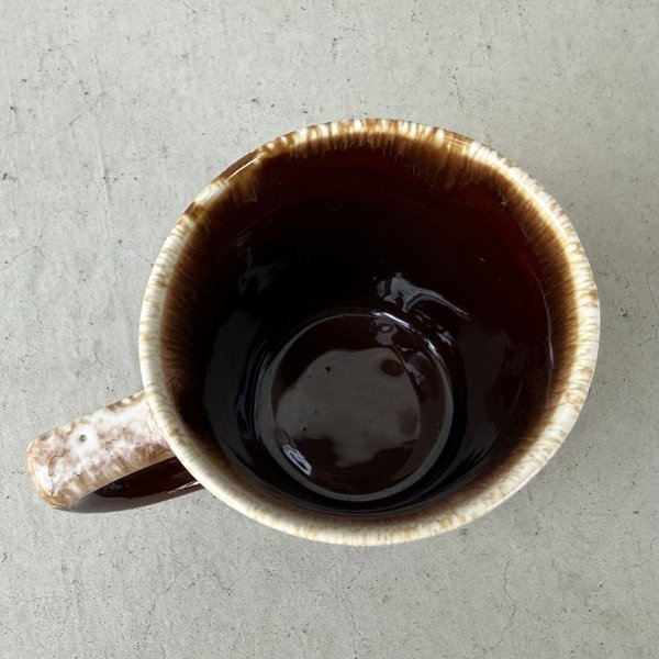 画像5: VINTAGE ANTIQUE MCCOY POTTERY MUGCUP ヴィンテージ アンティーク マッコイ マグカップ コップ 食器 陶器 / コーヒーカップ  ブラウン 茶色 カフェ 喫茶店 店舗什器 アメリカ m (5)