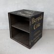 画像1: VINTAGE ANTIQUE CABINET ヴィンテージ アンティーク ボックス キャビネット / コレクタブル ディスプレイ ケース 収納 棚 箱 アドバタイジング 企業物 ブリキ 店舗什器 アメリカ USA (1)