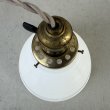 画像3: VINTAGE ANTIQUE LAMP ヴィンテージ アンティーク 吊り下げライト 天井照明 / ライト ランプ ペンダントライト ミルクガラス ガラスシェード E26 店舗什器 アメリカ (3)