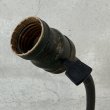 画像9: VINTAGE ANTIQUE DESKLAMP S.ROBERT SCHWARTZ&BRO ヴィンテージ アンティーク デスクランプ スタンドライト 卓上ライト テーブルランプ 照明 / グースネック フクロウ E26 店舗什器 アメリカ (9)