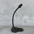 画像3: VINTAGE ANTIQUE DESKLAMP S.ROBERT SCHWARTZ&BRO ヴィンテージ アンティーク デスクランプ スタンドライト 卓上ライト テーブルランプ 照明 / グースネック フクロウ E26 店舗什器 アメリカ (3)