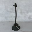 画像2: VINTAGE ANTIQUE DESKLAMP S.ROBERT SCHWARTZ&BRO ヴィンテージ アンティーク デスクランプ スタンドライト 卓上ライト テーブルランプ 照明 / グースネック フクロウ E26 店舗什器 アメリカ (2)