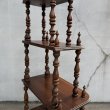 画像6: VINTAGE ANTIQUE BOOKSHELF ヴィンテージ アンティーク 棚 ブックシェルフ オープンシェルフ キャビネット 本棚 / ディスプレイ棚 飾り棚 陳列棚 収納 家具 木製 ブラウン 店舗什器 アメリカ (6)