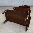 画像8: VINTAGE ANTIQUE BOOKSHELF ヴィンテージ アンティーク 棚 ブックシェルフ オープンシェルフ キャビネット 本棚 / ディスプレイ棚 飾り棚 陳列棚 収納 家具 木製 ブラウン 店舗什器 アメリカ (8)