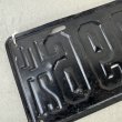 画像8: VINTAGE ANTIQUE LICENSE PLATE ヴィンテージ アンティーク ナンバープレート ライセンスプレート / インダストリアル モーター系 ガレージ ディスプレイ 車 1921年 イリノイ アメリカ (8)