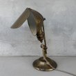 画像4: VINTAGE ANTIQUE DESKLAMP LYHNE リーン ヴィンテージ アンティーク デスクランプ スタンドライト 卓上ライト テーブルランプ 照明 / コレクタブル 作業用ランプ 真鍮 E26 店舗什器 アメリカ (4)