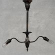 画像1: VINTAGE ANTIQUE JAPANNEDFINISH LIGHT ヴィンテージ アンティーク ジャパンフィニッシュ 吊り下げライト 天井照明 / 2灯 ライト ジャパンカラー コレクタブル 店舗什器 E26 アメリカ USA (1)
