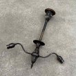 画像2: VINTAGE ANTIQUE JAPANNEDFINISH LIGHT ヴィンテージ アンティーク ジャパンフィニッシュ 吊り下げライト 天井照明 / 2灯 ライト ジャパンカラー コレクタブル 店舗什器 E26 アメリカ USA (2)