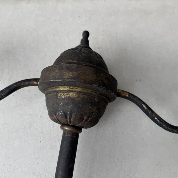 画像5: VINTAGE ANTIQUE LIGHT ヴィンテージ アンティーク 吊り下げライト 天井照明 / 2灯 コレクタブル シーリングランプ 真鍮 E26 店舗什器 アメリカ USA (5)
