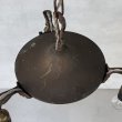 画像2: VINTAGE ANTIQUE LIGHT ヴィンテージ アンティーク シャンデリア パンライト 吊り下げライト  天井照明 / 3灯 ライト ペンダントランプ GE 真鍮 店舗什器 E26 アメリカ USA (2)