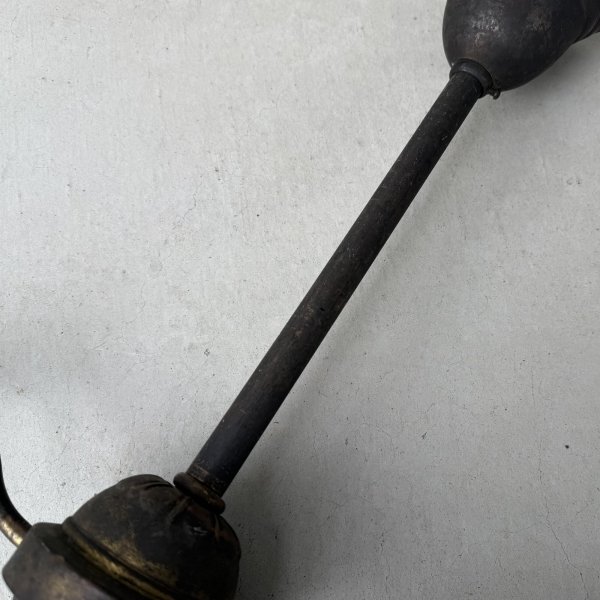 画像8: VINTAGE ANTIQUE LIGHT ヴィンテージ アンティーク 吊り下げライト 天井照明 / 2灯 コレクタブル シーリングランプ 真鍮 E26 店舗什器 アメリカ USA (8)