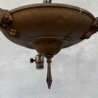 画像5: VINTAGE ANTIQUE LIGHT ヴィンテージ アンティーク シャンデリア パンライト 吊り下げライト  天井照明 / 3灯 ライト ペンダントランプ GE 真鍮 店舗什器 E26 アメリカ USA (5)