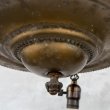 画像6: VINTAGE ANTIQUE LIGHT  ヴィンテージ アンティーク シャンデリア パンライト 吊り下げライト シーリングランプ 天井照明 / 4灯 ライト ペンダントライト 真鍮 GE E26 店舗什器 アメリカ USA (3) (6)