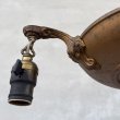 画像7: VINTAGE ANTIQUE LIGHT ヴィンテージ アンティーク シャンデリア パンライト 吊り下げライト  天井照明 / 3灯 ライト ペンダントランプ GE 真鍮 店舗什器 E26 アメリカ USA (7)