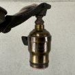 画像4: VINTAGE ANTIQUE LIGHT ヴィンテージ アンティーク シャンデリア パンライト 吊り下げライト  天井照明 / 5灯 ライト ペンダントランプ 真鍮 店舗什器 E26 アメリカ USA (4)