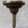 画像8: VINTAGE ANTIQUE LIGHT ヴィンテージ アンティーク シャンデリア パンライト 吊り下げライト  天井照明 / 3灯 ライト ペンダントランプ GE 真鍮 店舗什器 E26 アメリカ USA (8)
