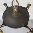 画像2: VINTAGE ANTIQUE LIGHT  ヴィンテージ アンティーク シャンデリア パンライト 吊り下げライト シーリングランプ 天井照明 / 4灯 ライト ペンダントライト 真鍮 HUBBELL E26 店舗什器 アメリカ USA (4) (2)