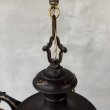画像6: VINTAGE ANTIQUE LIGHT ヴィンテージ アンティーク シャンデリア パンライト 吊り下げライト  天井照明 / 5灯 ライト ペンダントランプ 真鍮 HUBBELL 店舗什器 E26 アメリカ USA (2) (6)
