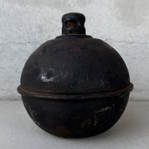 画像3: VINTAGE ANTIQUE TOLEDO HIGHWAY TORCH ヴィンテージ アンティーク トレド ハイウェイトーチ トーチランプ 発炎筒 / オブジェ ディスプレイ インダストリアル ガレージ 鉄 アメリカ (3)