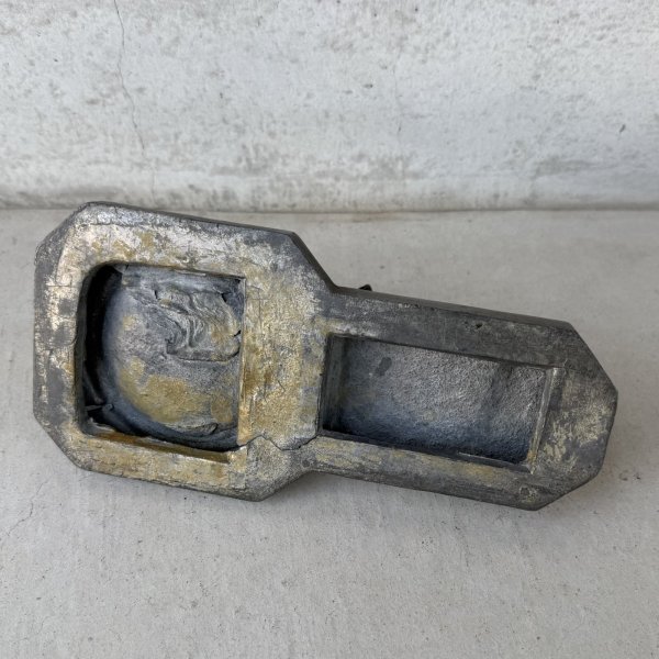 画像7: VINTAGE ANTIQUE BULLDOG FIGURE ASH TRAY ヴィンテージ アンティーク ブルドッグ アッシュトレイ 灰皿 オブジェ 置物 / コレクタブル ディスプレイ インテリア 犬 動物 鋳物 アメリカ  (7)