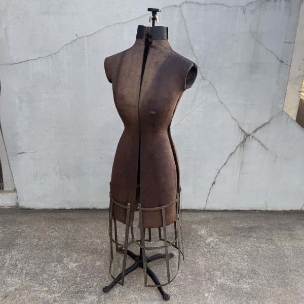 画像3: VINTAGE ANTIQUE DRESS FORM TORSO ヴィンテージ アンティーク ドレスフォーム トルソー マネキン ボディー / ディスプレイ アパレル 服屋 店舗什器 アメリカ (3)