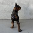 画像4: VINTAGE ANTIQUE BOSTON TERRIER DOOR STOPPER DOG ヴィンテージ アンティーク ボストンテリア ドアストッパー / コレクタブル オブジェ キャストアイアン 鋳物 置物 犬 店舗什器 アメリカ (3) (4)