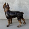 画像2: VINTAGE ANTIQUE BOSTON TERRIER DOOR STOPPER DOG ヴィンテージ アンティーク ボストンテリア ドアストッパー / コレクタブル オブジェ キャストアイアン 鋳物 置物 犬 店舗什器 アメリカ (3) (2)