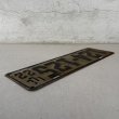 画像4: VINTAGE ANTIQUE LICENSE PLATE ヴィンテージ アンティーク ナンバープレート ライセンスプレート / インダストリアル モーター系 ガレージ ディスプレイ 車 1922年 イリノイ アメリカ (4)