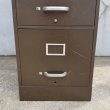 画像5: VINTAGE ANTIQUE FILE CABUNET ART METAL ヴィンテージ アンティーク メタルキャビネット ファイルキャビネット / 書類入れ 引き出し 収納棚 4段 アイアン 事務所 店舗什器 アメリカ (5)