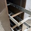画像9: VINTAGE ANTIQUE FILE CABUNET ART METAL ヴィンテージ アンティーク メタルキャビネット ファイルキャビネット / 書類入れ 引き出し 収納棚 4段 アイアン 事務所 店舗什器 アメリカ (9)