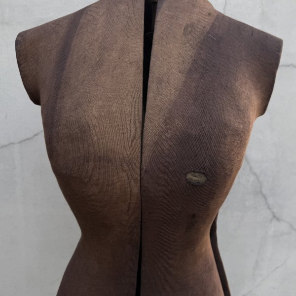 画像7: VINTAGE ANTIQUE DRESS FORM TORSO ヴィンテージ アンティーク ドレスフォーム トルソー マネキン ボディー / ディスプレイ アパレル 服屋 店舗什器 アメリカ (7)