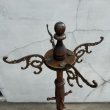 画像2: VINTAGE ANTIQUE COAT RACK  ヴィンテージ アンティーク コートラック ポールハンガー クロージングラック ハンガーラック  / ウッド 木製 家具 服屋 店舗 什器 アメリカ (2)