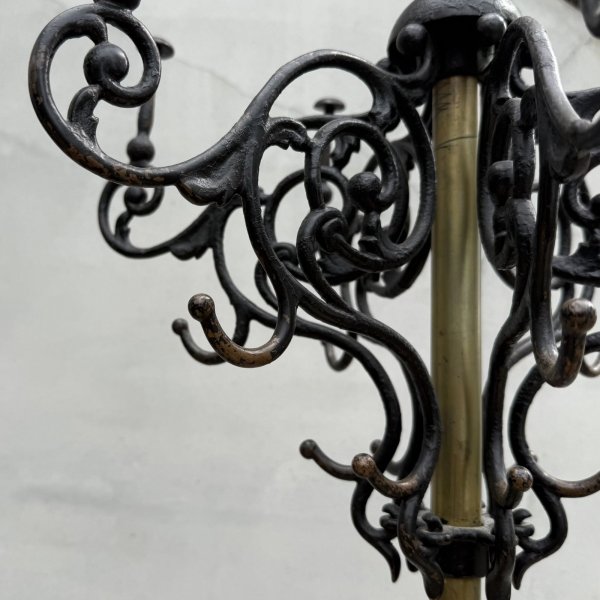 画像4: VINTAGE ANTIQUE COAT RACK  ヴィンテージ アンティーク コートラック ポールハンガー クロージングラック ハンガーラック  / コレクタブル ディスプレイ 家具 服屋 傘立て 店舗 什器 アメリカ (4)
