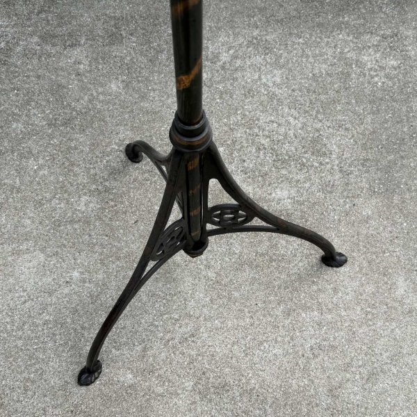 画像9: VINTAGE ANTIQUE COAT RACK JAPANNED ヴィンテージ アンティーク コートラック クロージングラック ハンガーラック ジャパンド / コレクタブル ディスプレイ ジャパンフィニッシュ 家具 服屋 店舗 什器 アメリカ (9)