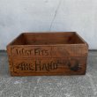 画像3: VINTAGE ANTIQUE WOOD CRATE WOODEN BOX LENOX SOAP ヴィンテージ アンティーク ウッドボックス 木箱 / コレクタブル 収納 ケース アドバタイジング 企業物 店舗什器 アメリカ (3)
