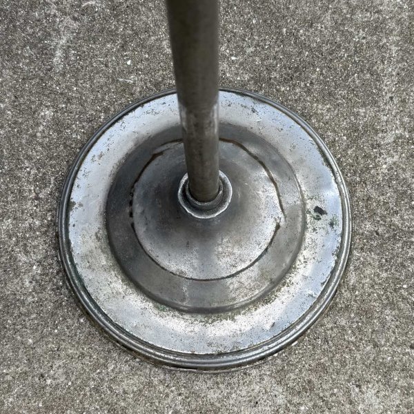 画像10: VINTAGE ANTIQUE FLOOR RAMP ヴィンテージ アンティーク フロアランプ フロアライト 照明 / グースネック インダストリアル E26 店舗什器 アメリカ (2) (10)