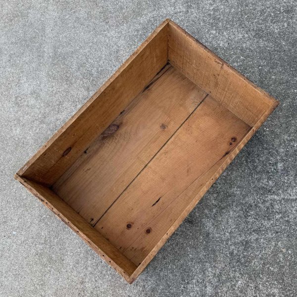 画像6: VINTAGE ANTIQUE WOOD CRATE WOODEN BOX ARM&HAMMER ヴィンテージ アンティーク ウッドボックス 木箱 / コレクタブル 収納 ケース アドバタイジング 企業物 店舗什器 アメリカ (2) (6)